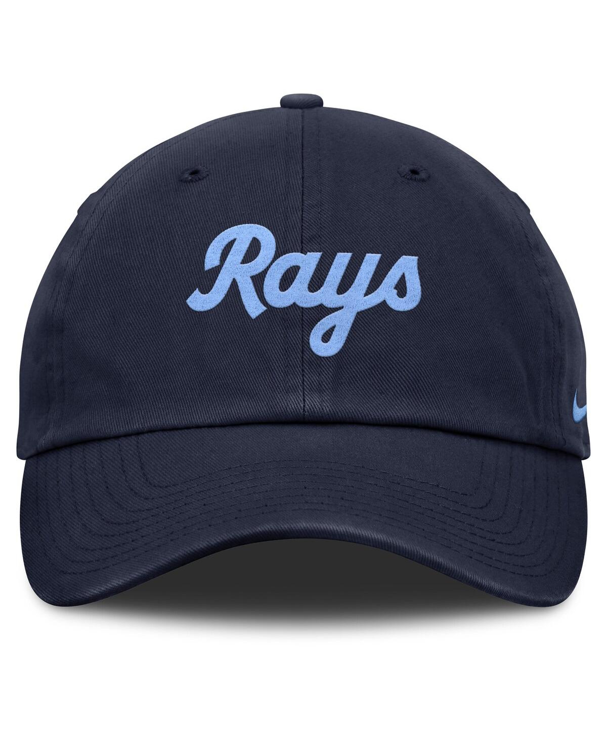 Nike Women's Navy Tampa Bay Rays Club Adjustable Hat In Navy