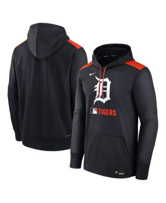 Nike - Men's Navy Detroit Tigers Authentic Collection Performance Pullover Hoodie