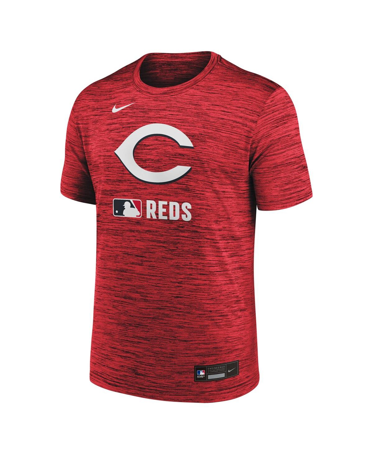 Nike Men's Red Cincinnati Reds Authentic Collection Velocity Performance Practice T-Shirt