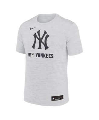 Men's White New York Yankees Authentic Collection Velocity Performance Practice T-Shirt