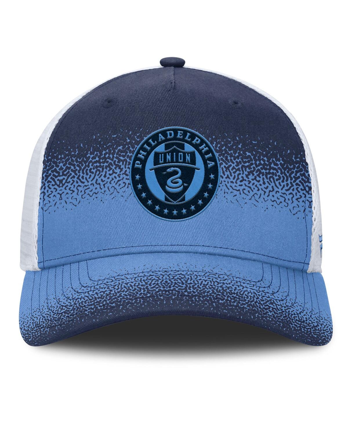 Fanatics Men's Navy Philadelphia Union Libero Trucker Adjustable Hat In Navy
