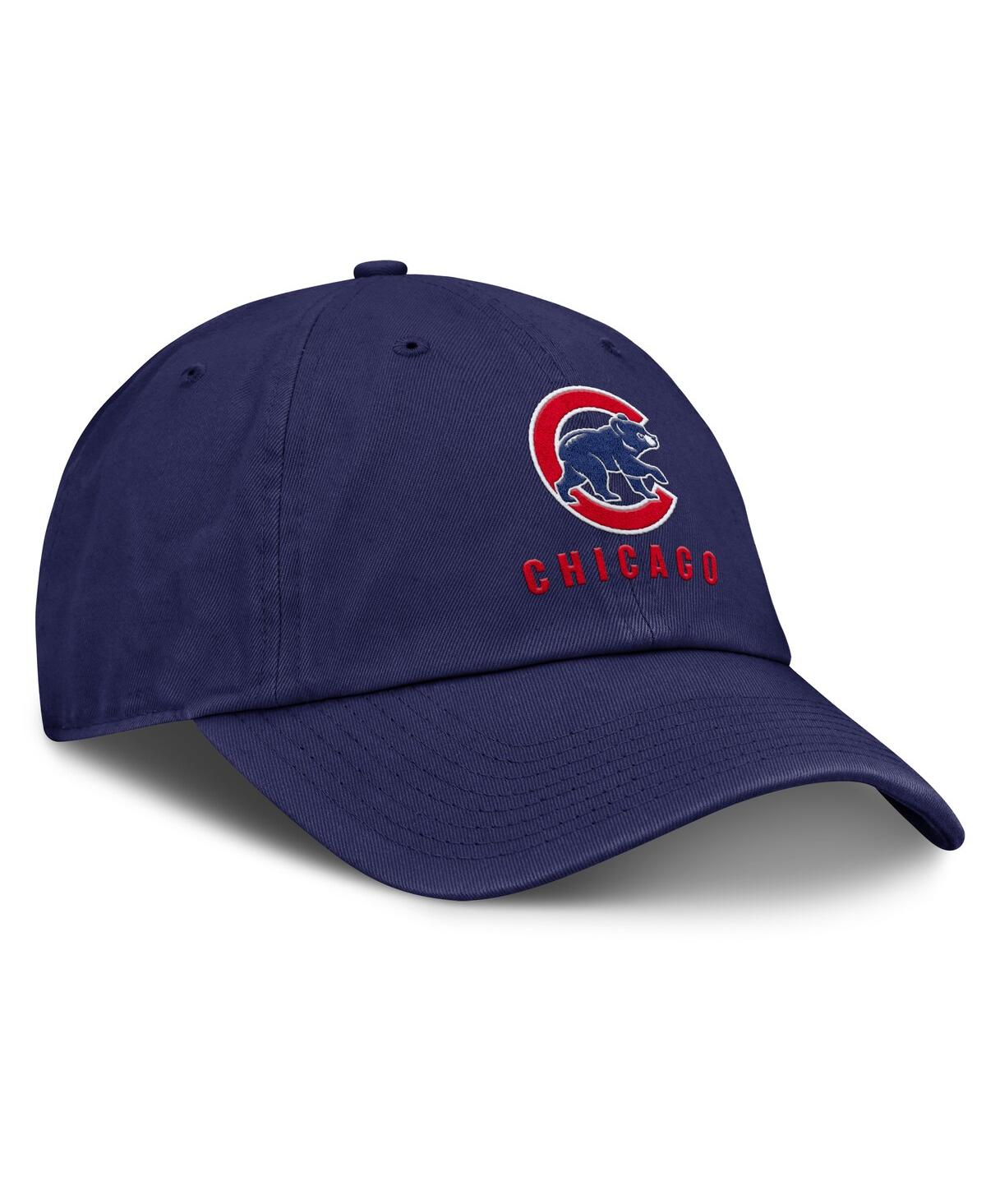 Nike Women's Royal Chicago Cubs Club Adjustable Hat In Royal