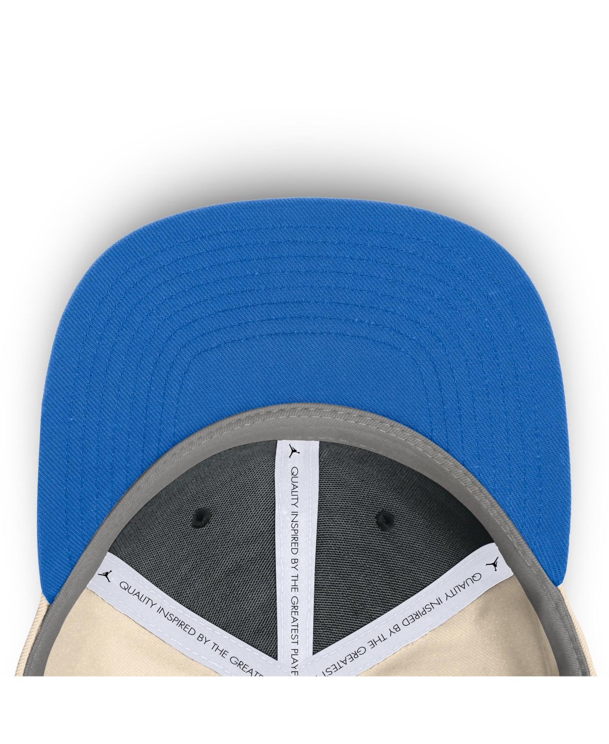 JORDAN MEN'S NATURAL UCLA BRUINS PRIMETIME TRUE PERFORMANCE FITTED HAT 