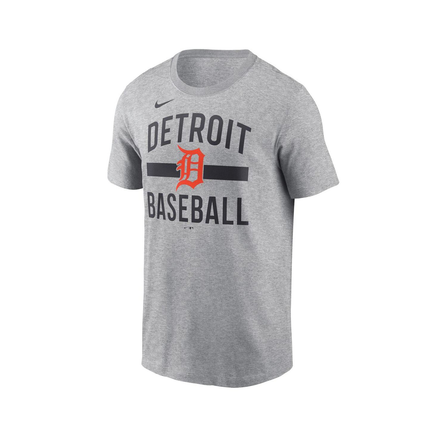 Men's Heather Gray Detroit Tigers Arched T-Shirt