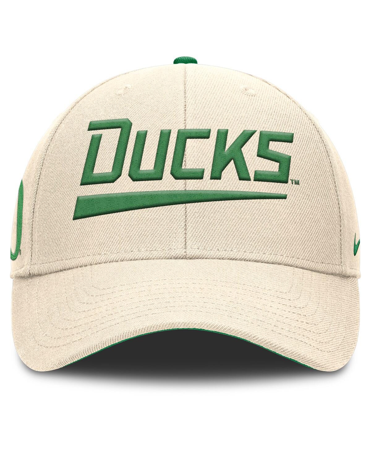 Nike Oregon Ducks Primetime Rise  Men's College Adjustable Hat In Natural