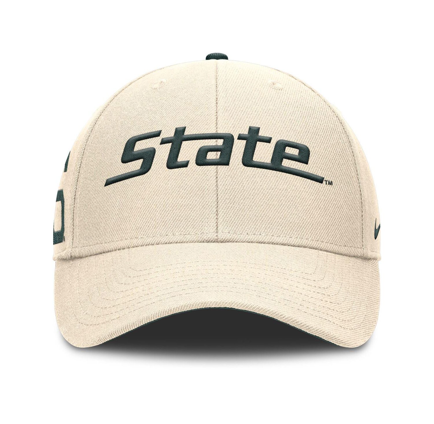Men's Natural Michigan State Spartans Primetime Rise Adjustable Hat