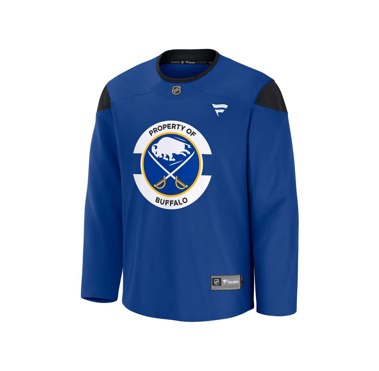 Men's Royal Buffalo Sabres Home Practice Jersey