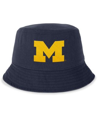Men's Navy Michigan Wolverines Local Apex Bucket Hat
