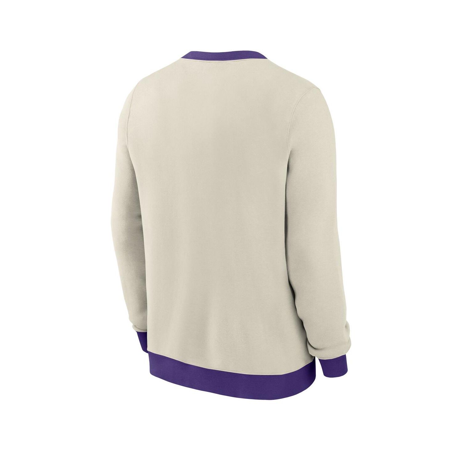 Men's Cream Tampa Bay Rays Cooperstown Collection Fleece Pullover Sweatshirt