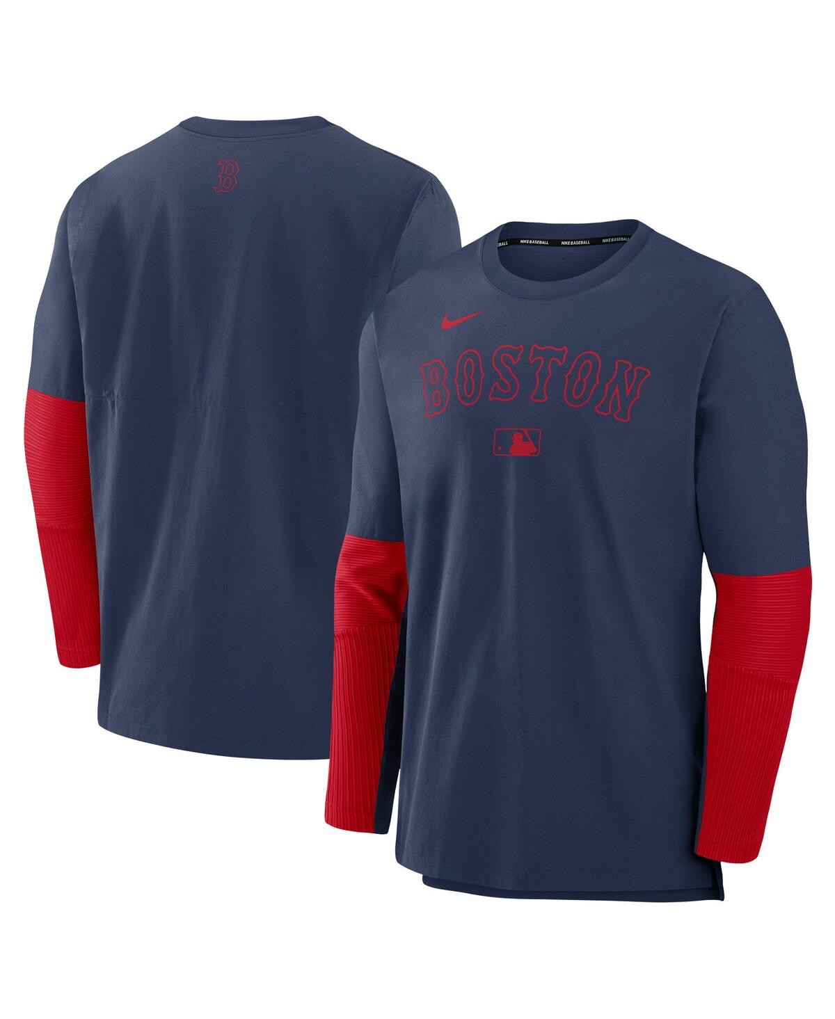 Nike Boston Red Sox Authentic Collection Player  Men's Dri-fit Mlb Pullover Jacket In Multi