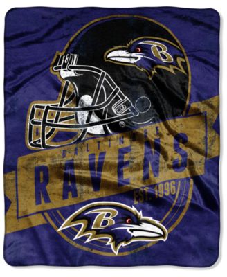 Northwest Company - Baltimore Ravens Micro Raschel 12th Man Throw Blanket