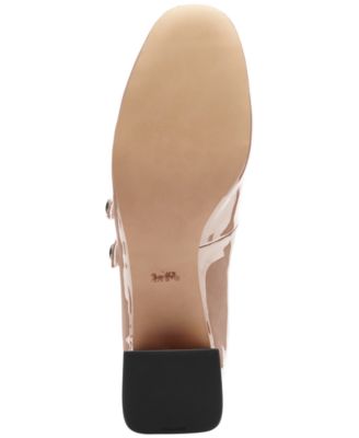 Women's Angelina Double Buckle Mary Jane Pumps