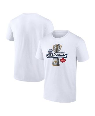 Fanatics - Men's White Canada 2025 4 Nations Face-Off Champions T-Shirt