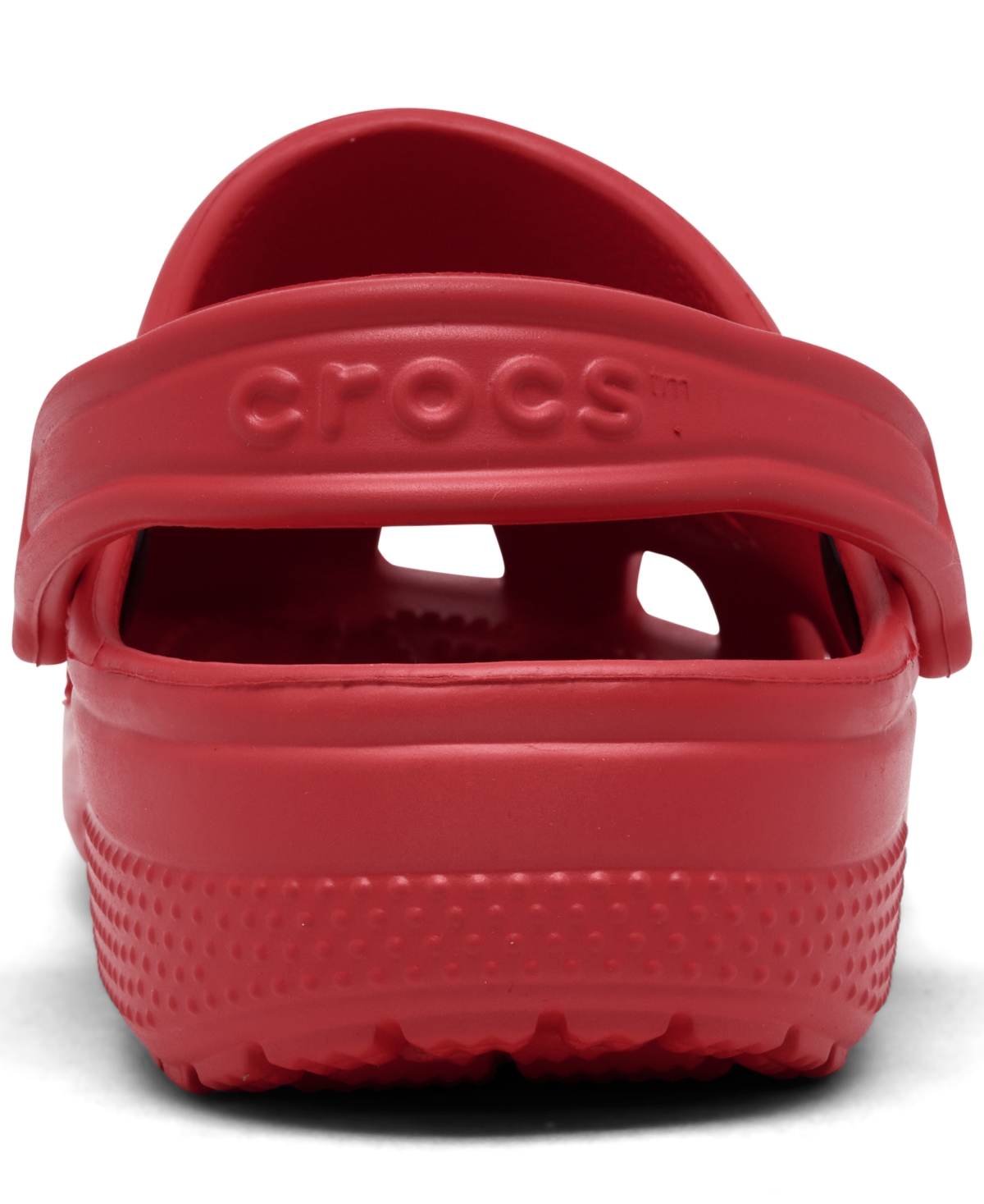 Crocs Big Kids Classic Clog Sandals From Finish Line In Varsity Red