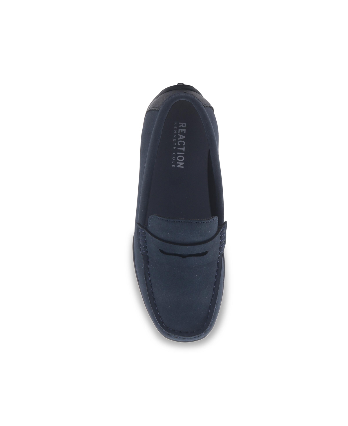 Kenneth Cole New York Little And Big Boys Jason Penny Slip On Loafers In Navy