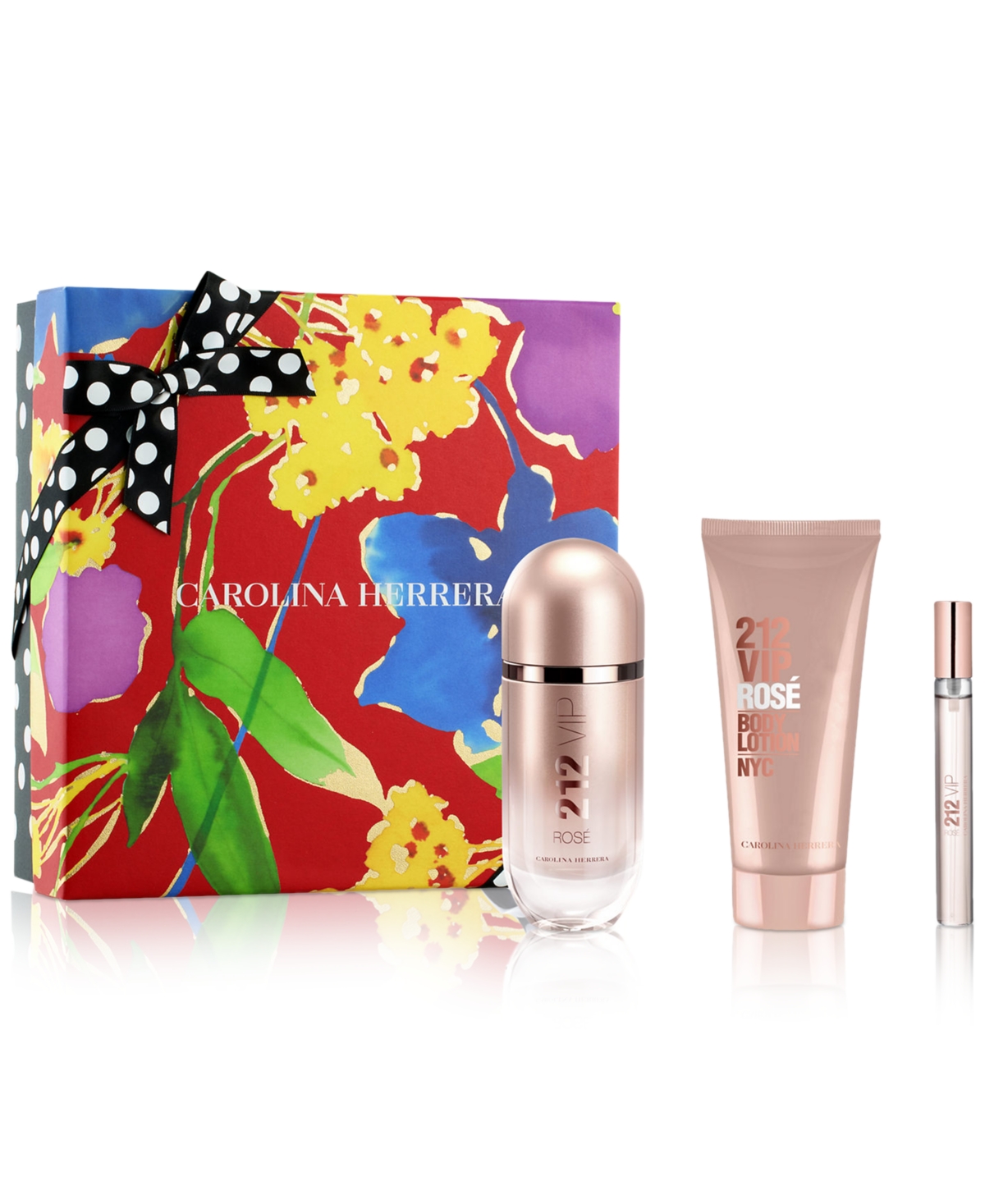 Carolina Herrera 3-pc. 212 Vip Rose Eau De Parfum Gift Set