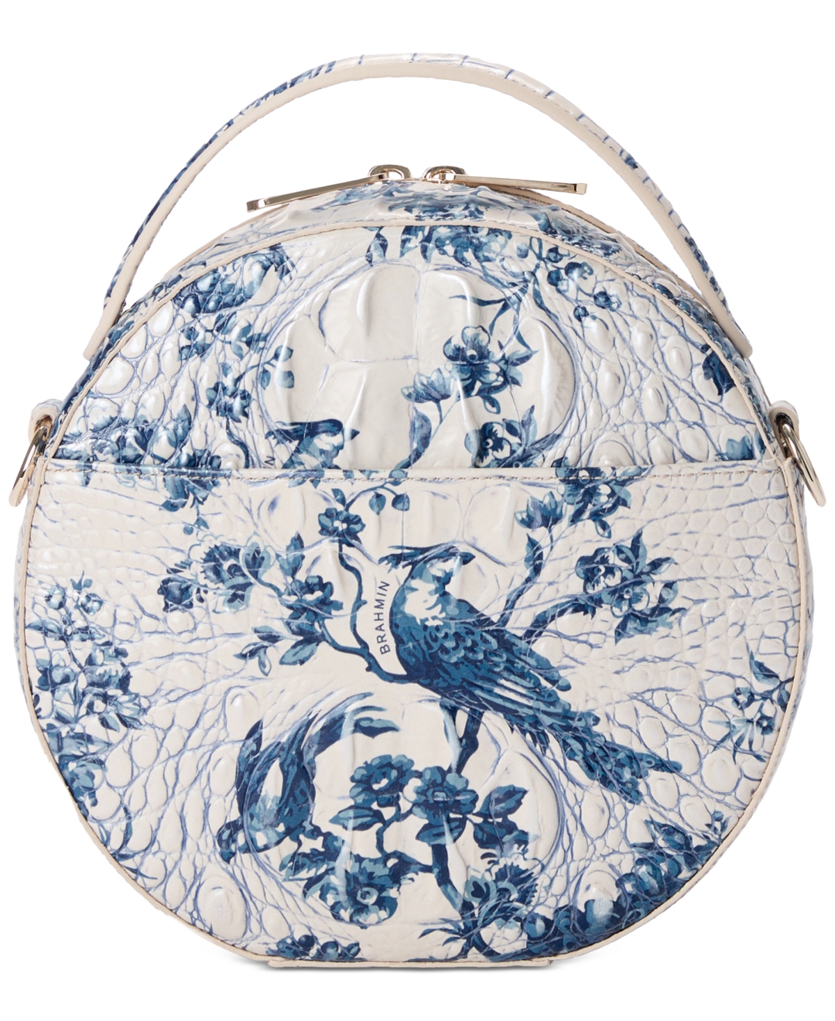 Brahmin Lane Melbourne Leather Crossbody In Songbird