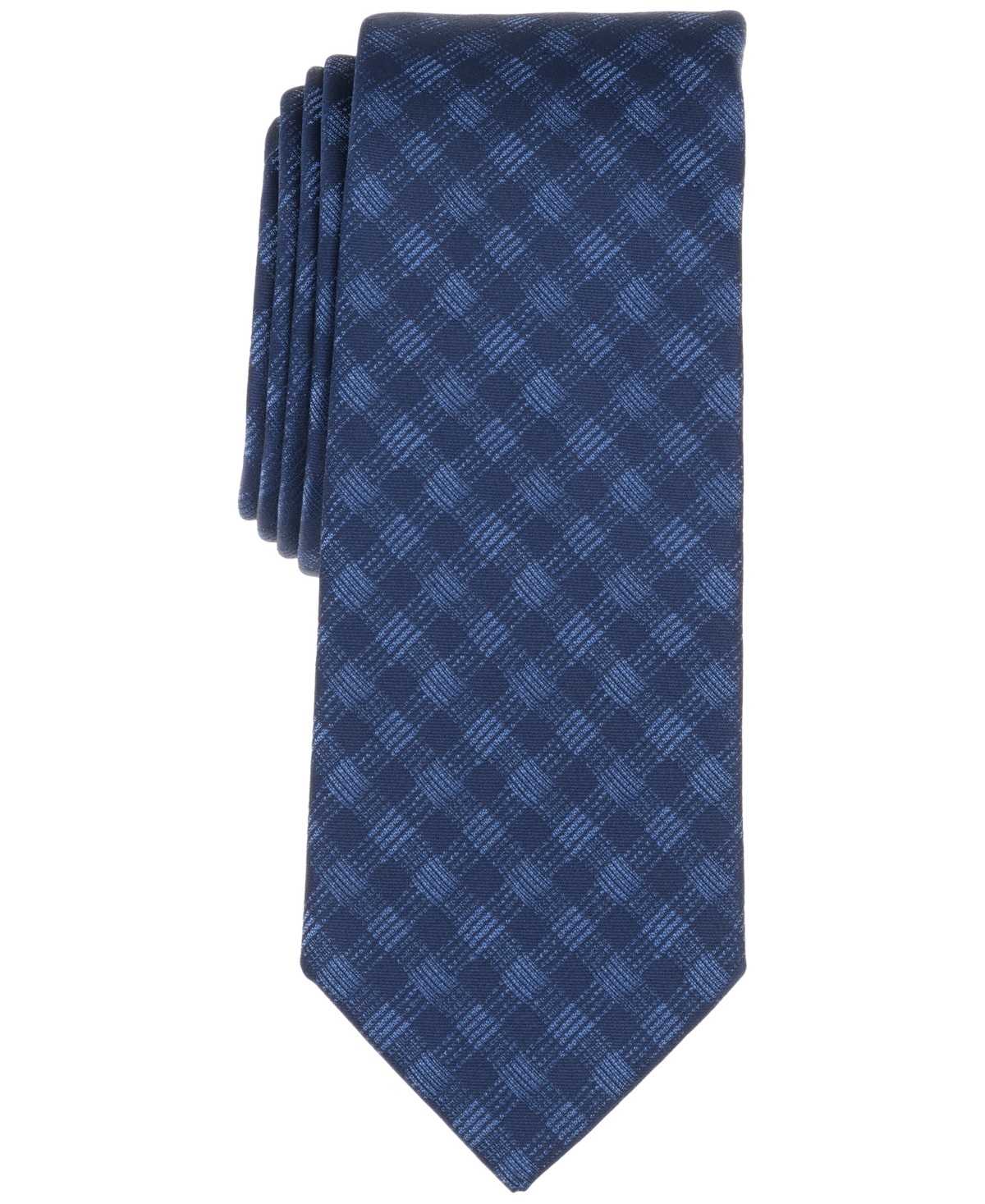 Men's Tyrrell Check Tie, Exclusively at Macy's - Royal