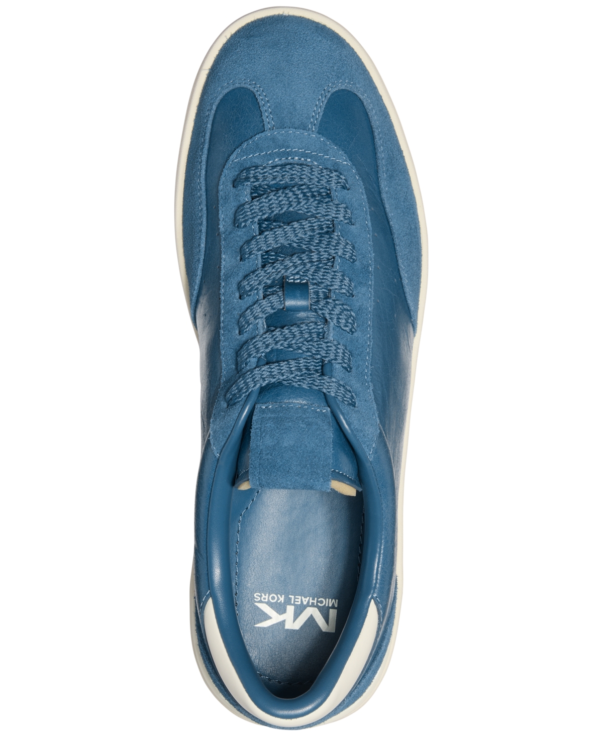 Michael Kors Men's Wilton Lace-up Sneakers In Dark Chambray
