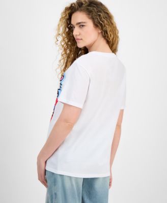 Grayson Threads, The Label Juniors' Hello Kitty Grid Graphic T-Shirt