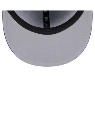 Men's Royal Golden State Warriors Sport Night Script Sided 59FIFTY Fitted Hat