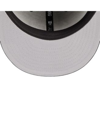 Men's Black Cincinnati Bengals Main Patch 59FIFTY Fitted Hat