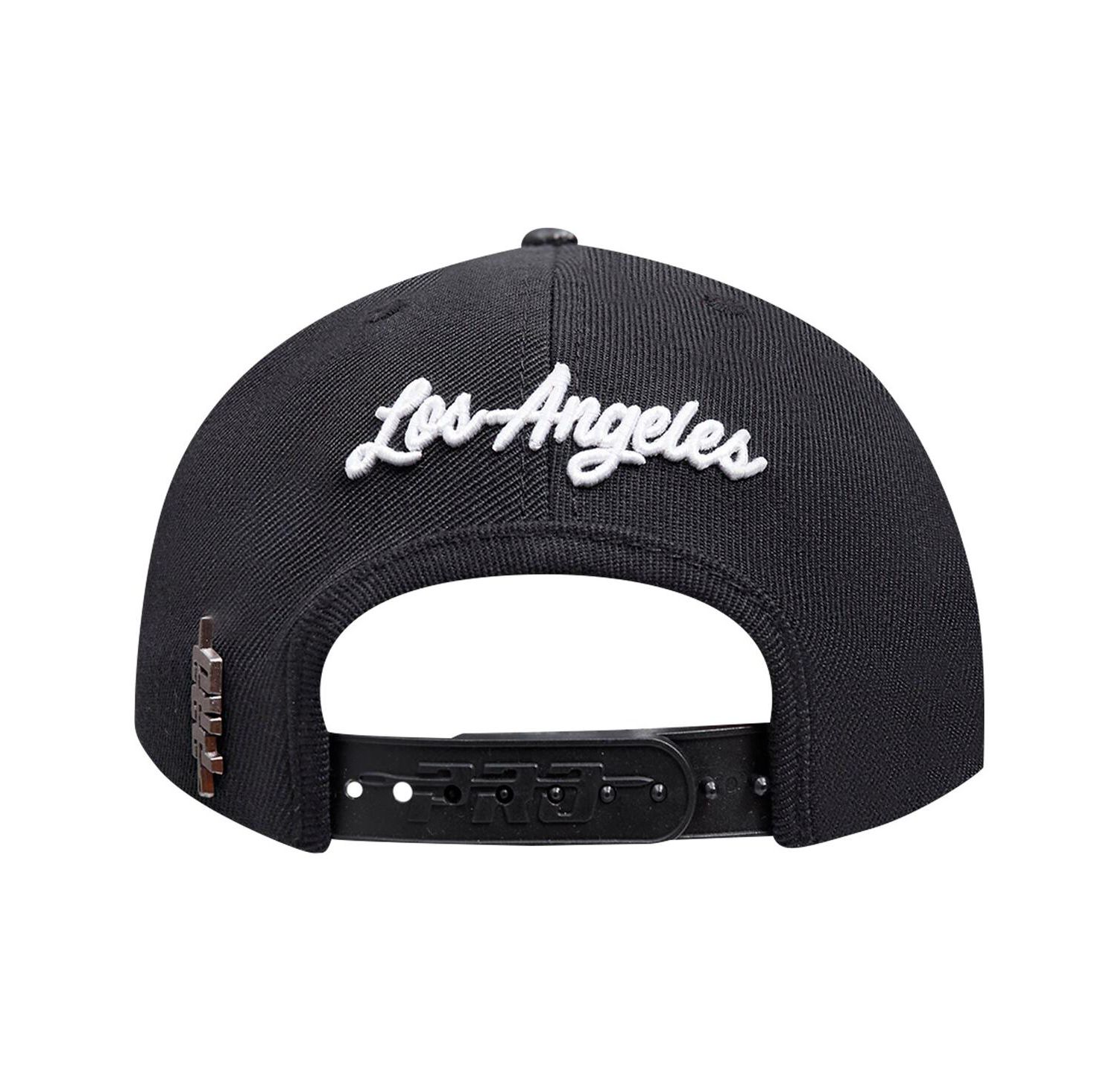 Men's Black Los Angeles Lakers Paint the City Pinch Front Snapback Hat