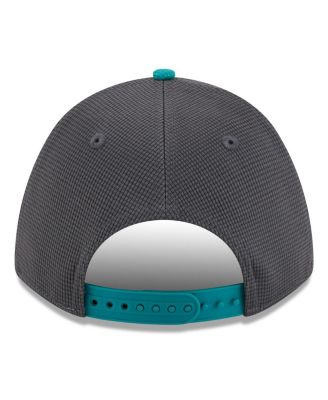 Men's Gray/Aqua Seattle Mariners 2025 Batting Practice 9FORTY M-Crown Adjustable Hat