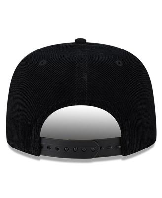 Men's Black Pittsburgh Pirates Full Circle Corduroy&nbsp;Golfer Adjustable Hat