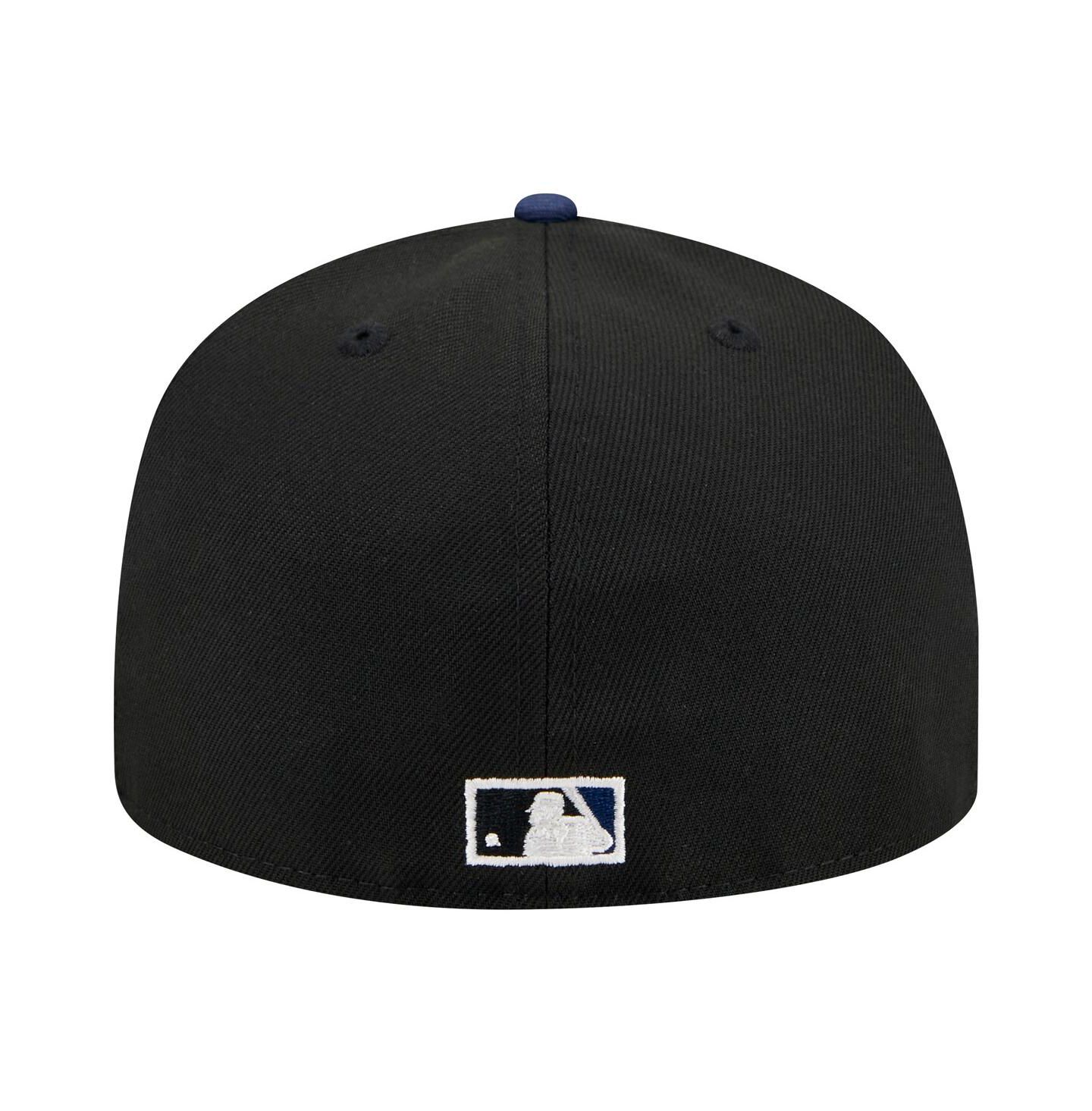 Мужская кепка New Era Black Chicago White Sox Shadow Stitch 59FIFTY Fitted Hat — фото 3
