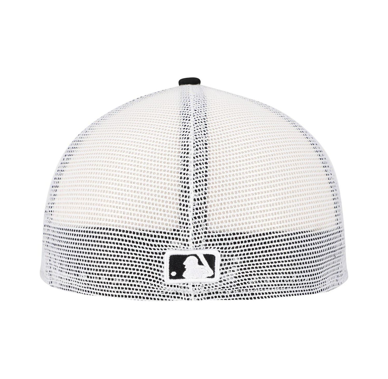 Men's Black Chicago White Sox Team Color 59FIFTY Trucker Fitted Hat