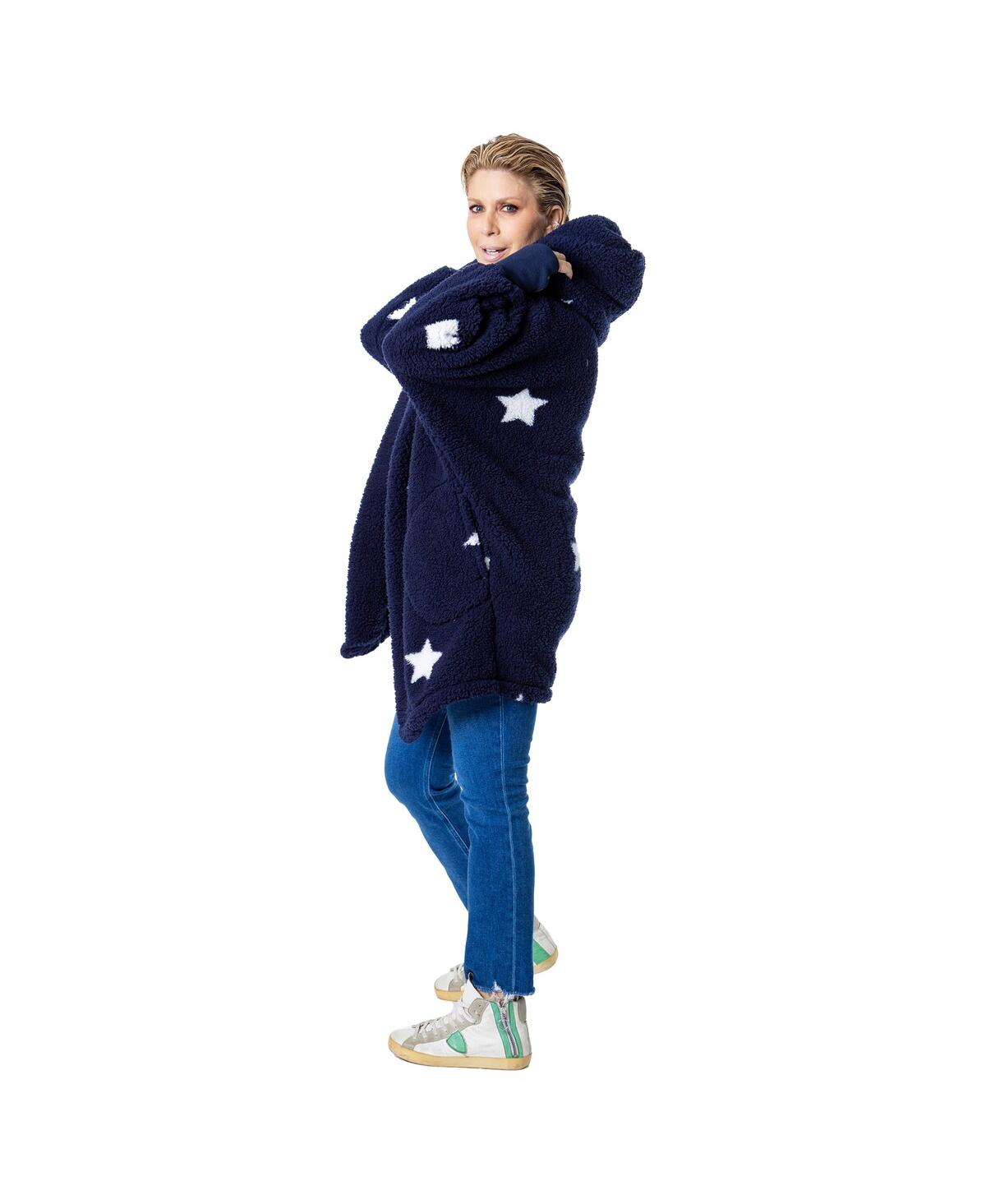 Jill Martin Men's And Women's Navy 2025 Nba All-star Game Lounger Open-front Sweater In Navy