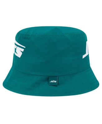 Men's Green New York Jets Helmet Bucket Hat