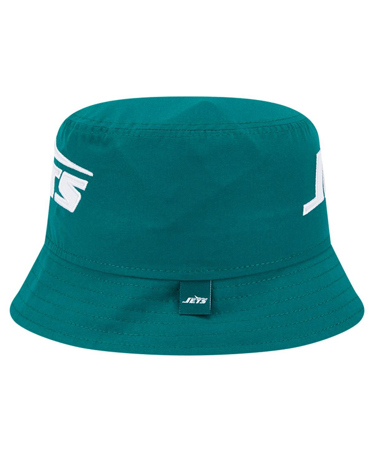 NEW ERA MEN'S GREEN NEW YORK JETS HELMET BUCKET HAT 