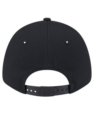 Big Boys and Girls Black San Francisco 49ers Throwback Main B-Dub 9FORTY Adjustable Hat