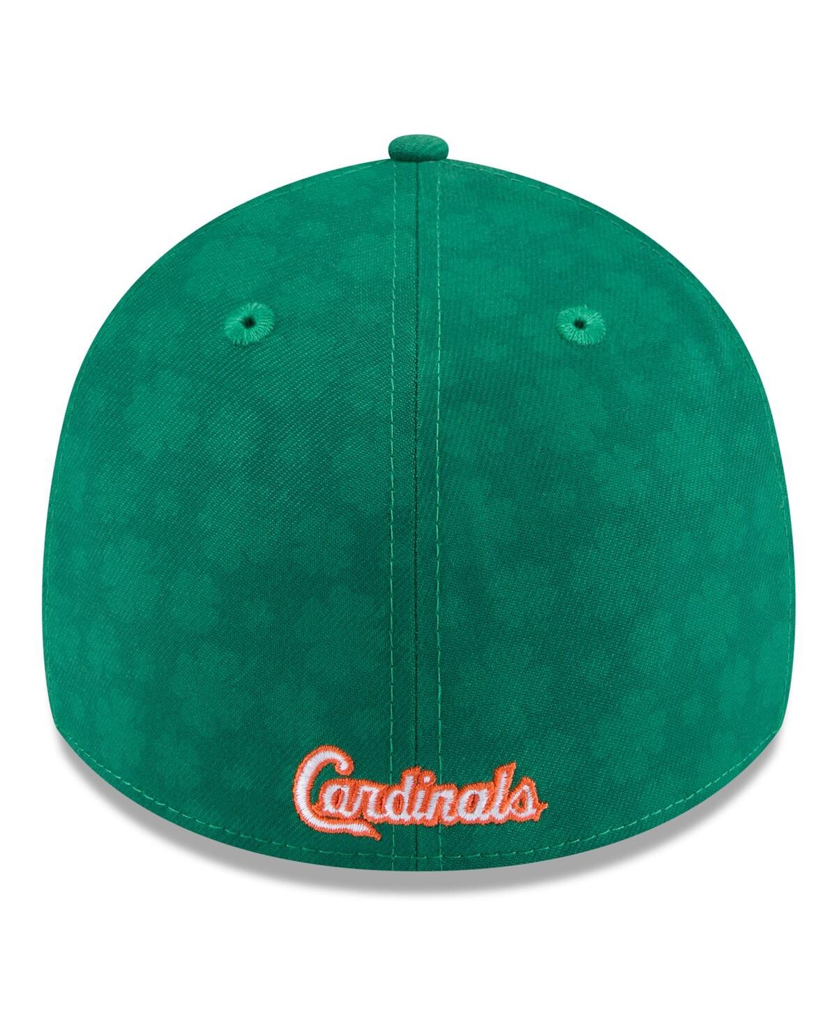 New Era Men's Kelly Green St. Louis Cardinals St. Patrick's Day 39thirty Flex Hat In Kelly Green