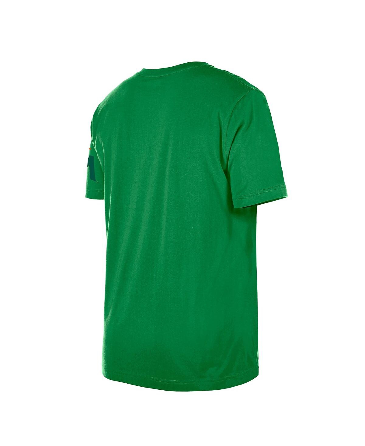 NEW ERA MEN'S KELLY GREEN MINNESOTA TWINS ST. PATRICK'S DAY SHAMROCK FILL T-SHIRT 