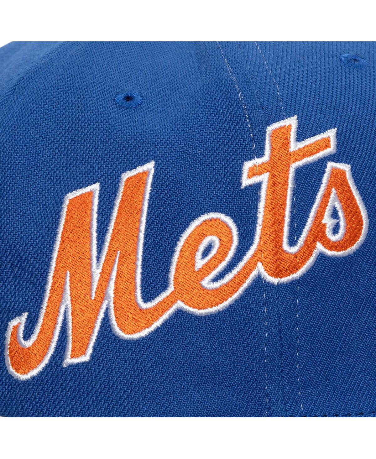 Mitchell & Ness Men's Blue New York Mets Big Time Snapback Hat In Blue