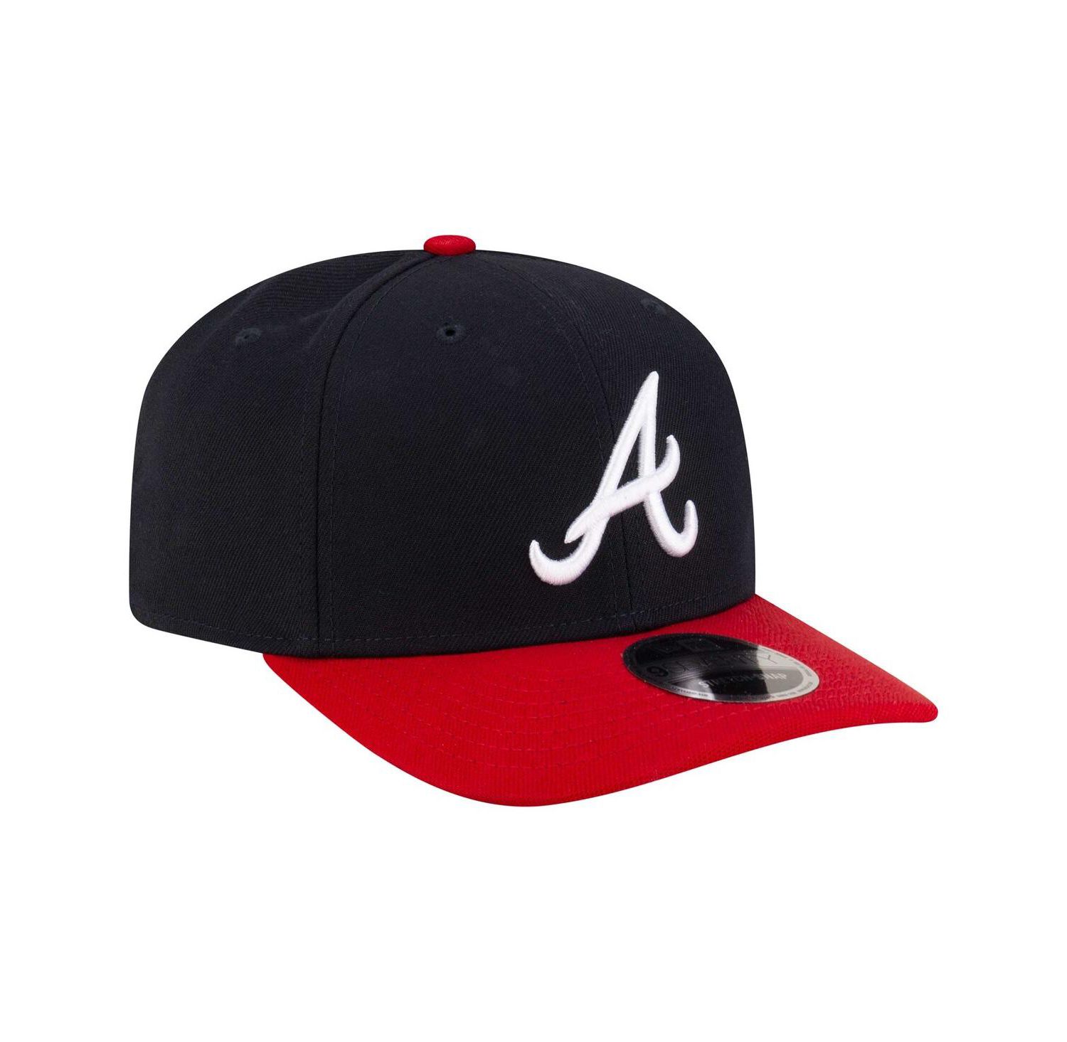 Men's Navy Atlanta Braves Player Replica 9SEVENTY Adjustable Hat