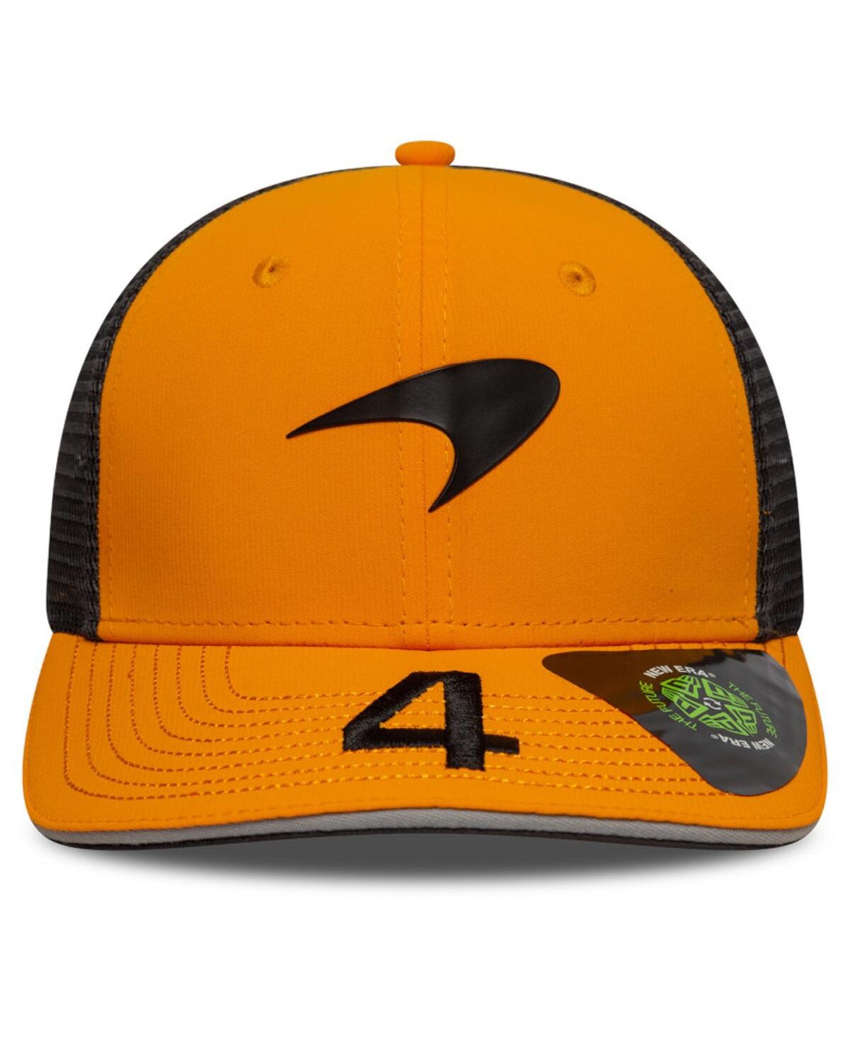 Shop New Era Big Boys And Girls Lando Norris Orange/anthracite Mclaren F1 Team 2025 Replica 9fifty Stretch-snap T In Orange,anthracite