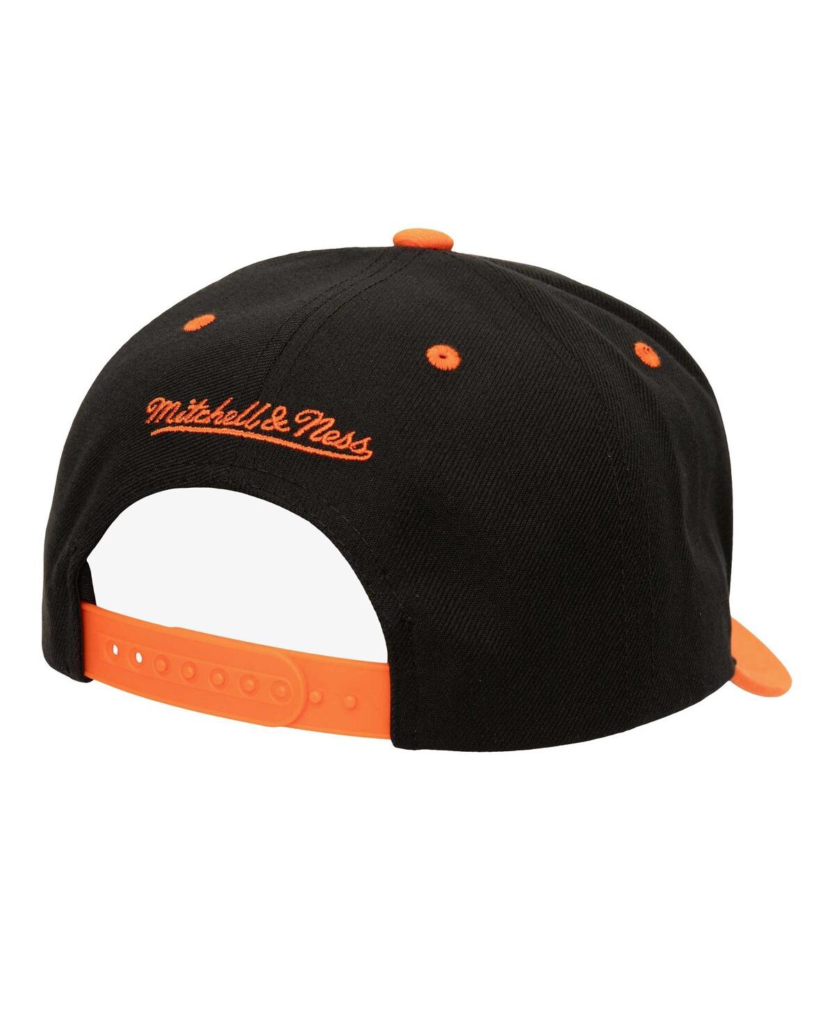 Mitchell & Ness Men's Black San Francisco Giants All In 2.0 Adjustable Hat In Black
