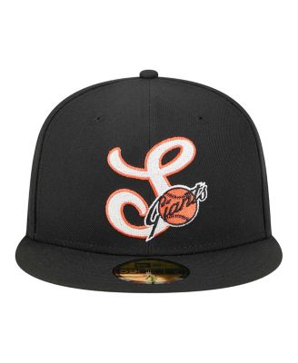 Men's Black San Francisco Giants Duo Logo 2.0 59FIFTY Fitted Hat