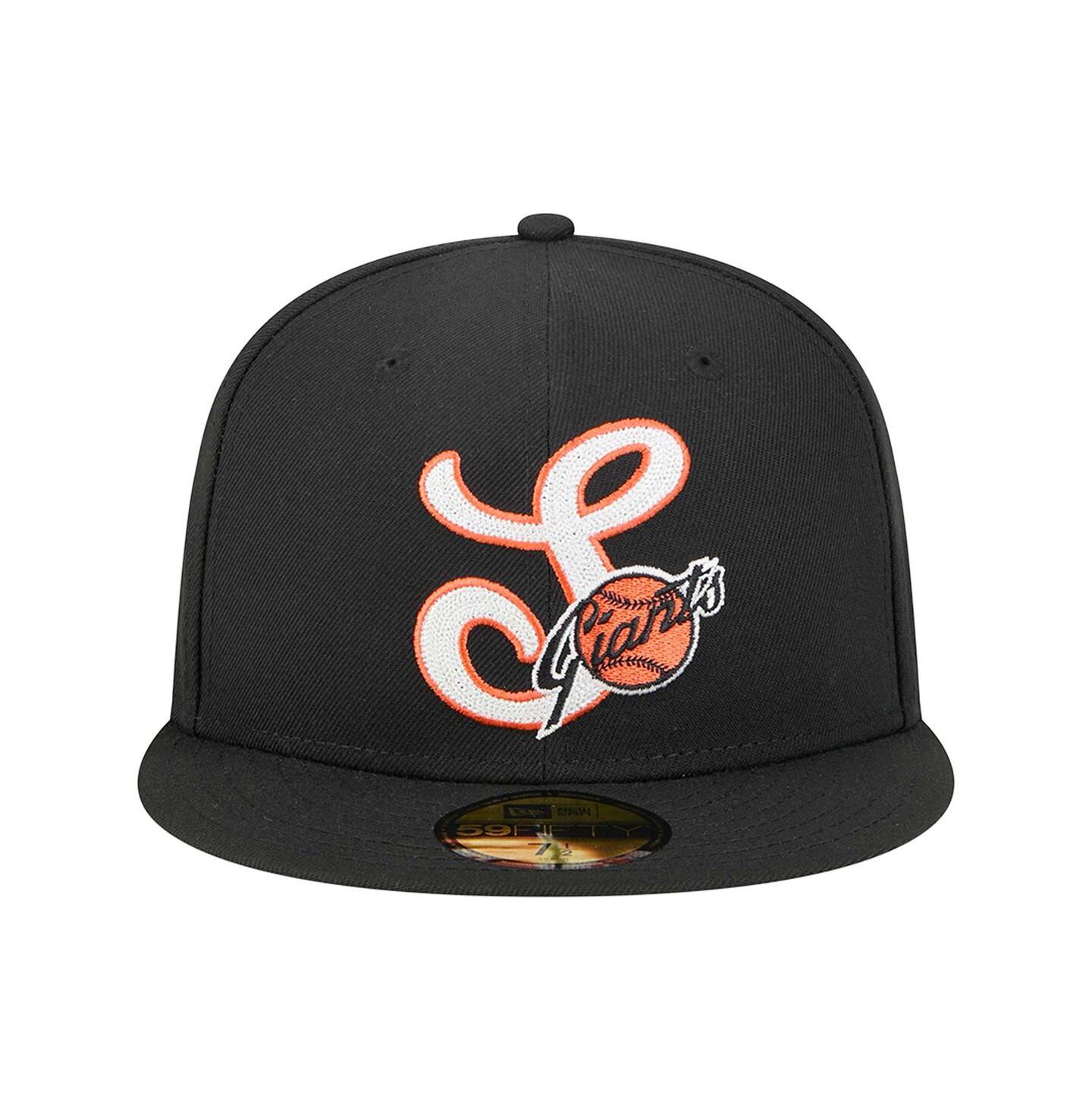 Мужские головные уборы New Era Black San Francisco Giants Duo Logo 2.0 59FIFTY Fitted Hat — фото 4