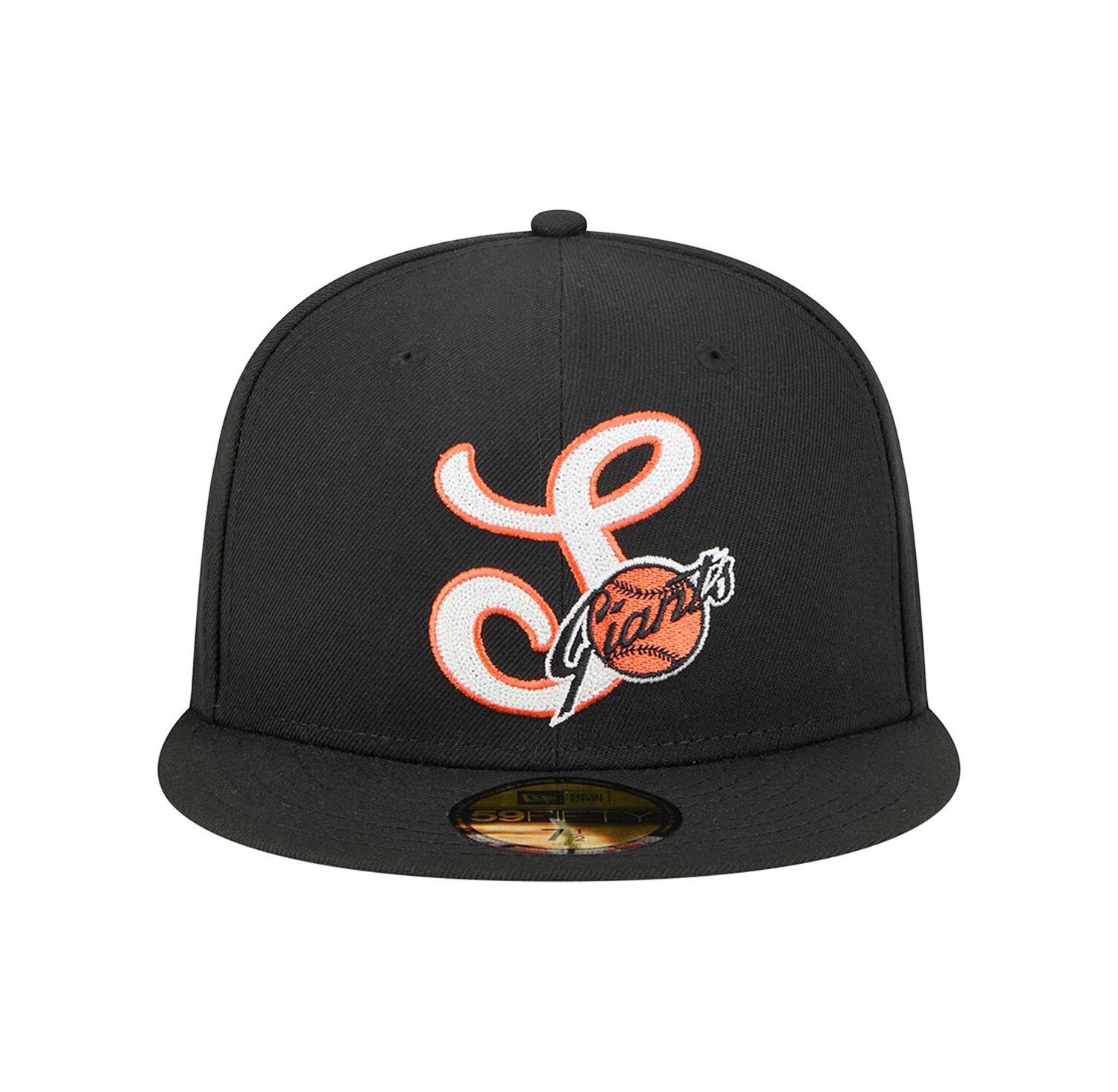 Men's Black San Francisco Giants Duo Logo 2.0 59FIFTY Fitted Hat