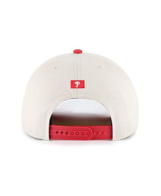 Men's Cream/Red Philadelphia Phillies Fiji Rope Hitch Adjustable Hat