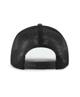 Men's Black Chicago White Sox Fiji Trucker Adjustable Hat