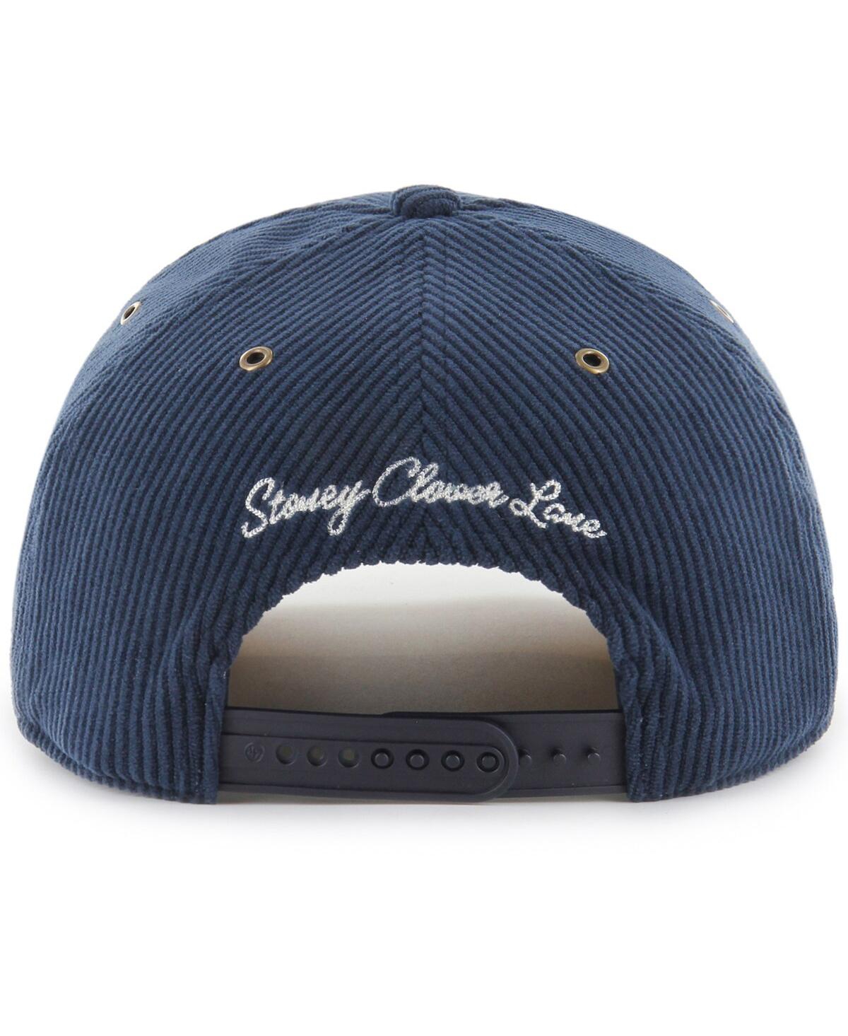 47 Brand X Stoney Clover Lane Men's And Women's College Navy Seattle Seahawks Touch Down Hitch Adjustable Hat In College Navy