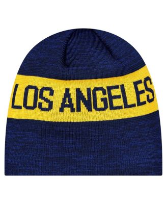 Men's Navy LA Galaxy 2025 Kickoff Beanie Hat