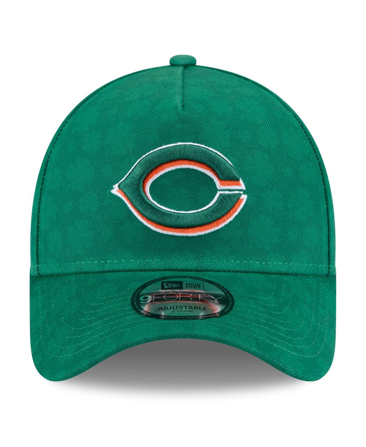 New Era Men's Kelly Green Cincinnati Reds St. Patrick's Day A-frame 9forty Adjustable Hat In Kelly Green