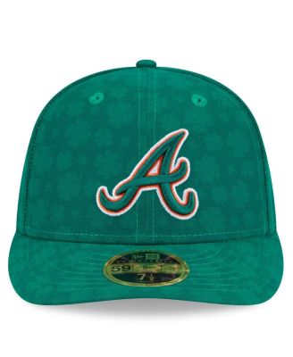 Men's Kelly Green Atlanta Braves St. Patrick's Day Low Profile 59FIFTY Fitted Hat